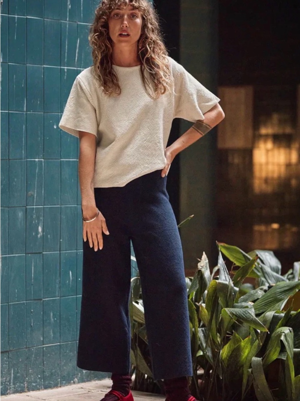 L'ENVERS Lea Short Sleeve Tee
